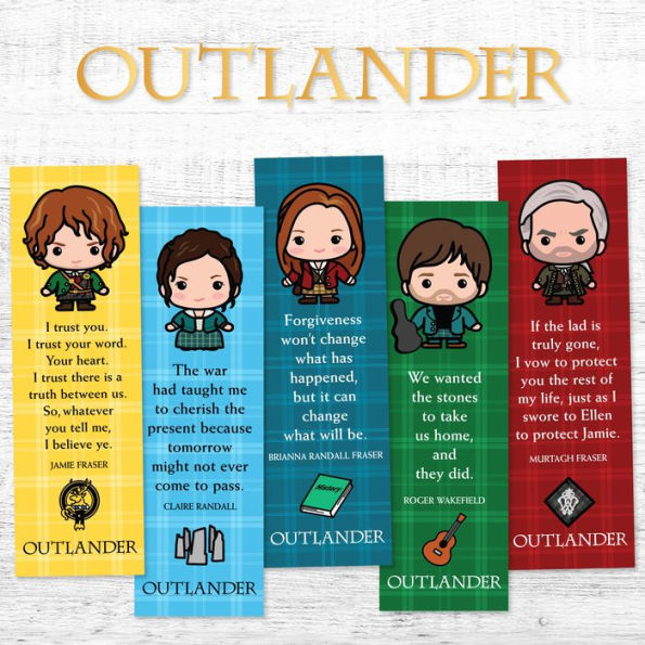 Outlander Bookmark Multi-pack Set of 5