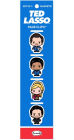 Ted Lasso 2 Page Clip Bookmarks Set of 4