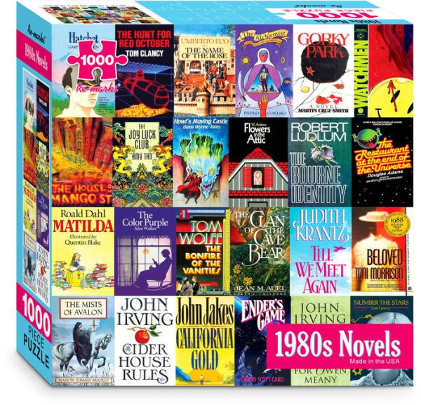 1,000-Piece 1980s Books Puzzle