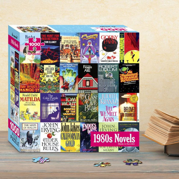 1,000-Piece 1980s Books Puzzle