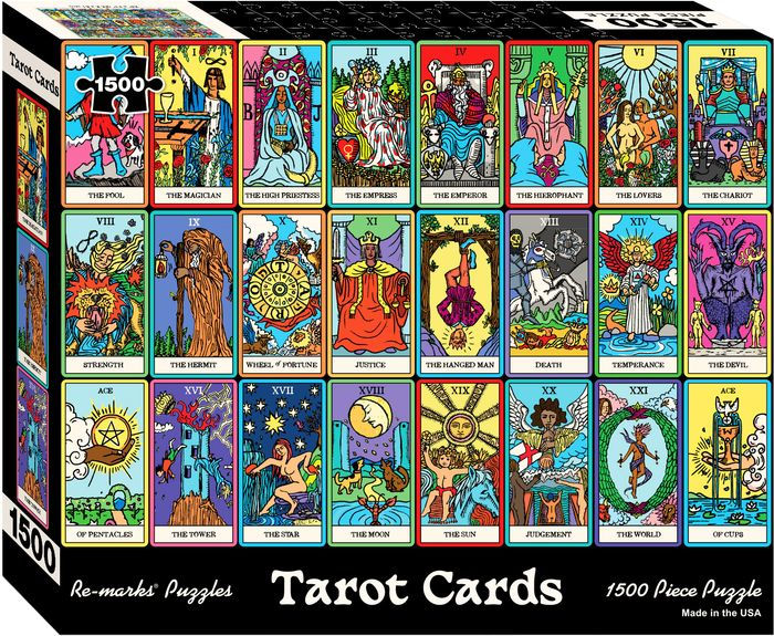 1,500-Piece Tarot Cards Puzzle by Re-marks, Inc.