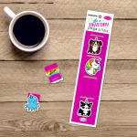 Alternative view 3 of Be a Unicorn Page Clip Bookmarks Set of 4