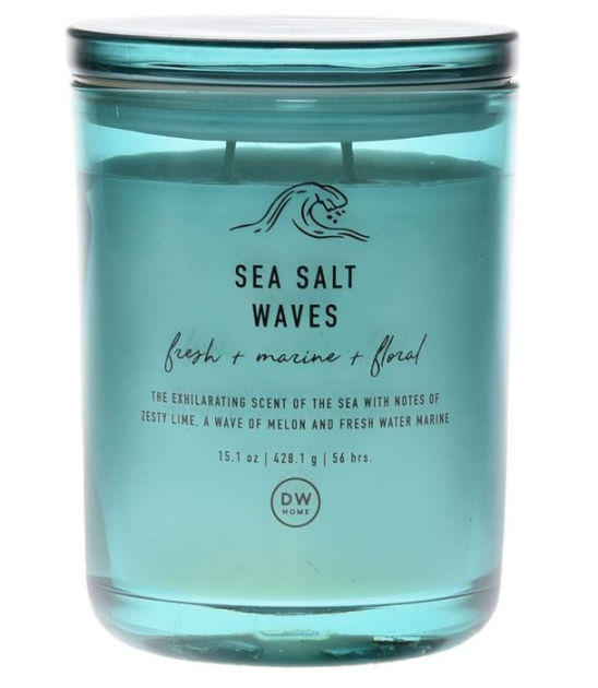 16oz Prime Blue/ Sea Salt Waves Candle by Decorware Inc. Barnes & Noble®