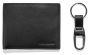 Steve Madden Wallet and Key Fob Gift Set Black