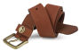 Timberland One Size Fits Most Leather Belt Brown