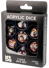 Eternal Fire 16mm Resin Dice Set