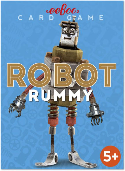 Robot Rummy Playing Cards