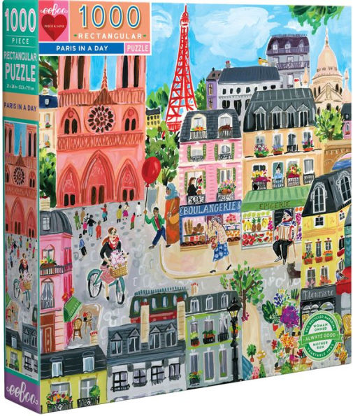 Paris in a Day 1000 Piece Puzzle