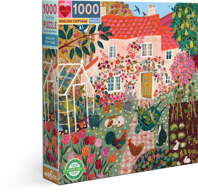 Edible Flowers 1000 Piece Puzzle