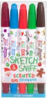 Sketch & Sniff Holiday Gel Crayon 5-pack
