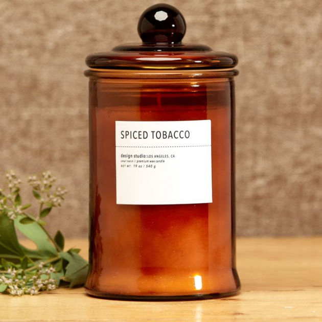 Spiced Tobacco Lab Jar Candle 19 oz by Urban Wax Refinery Barnes