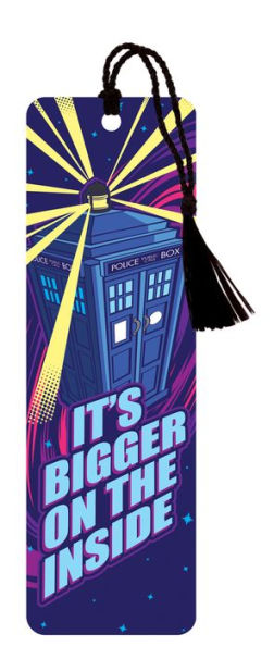 Doctor Who Bigger On The Inside Bookmark