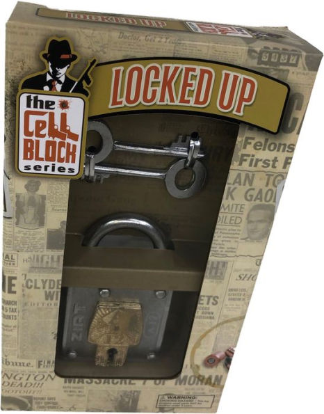 Cell Block Series - Locked Up Metal Brainteaser Puzzle