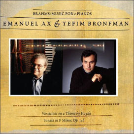 Brahms: Sonata for Two Pianos, Variations on a Theme by Haydn