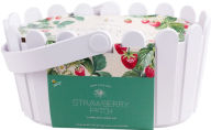 Title: Strawberry Patch Basket Grow Kit - White