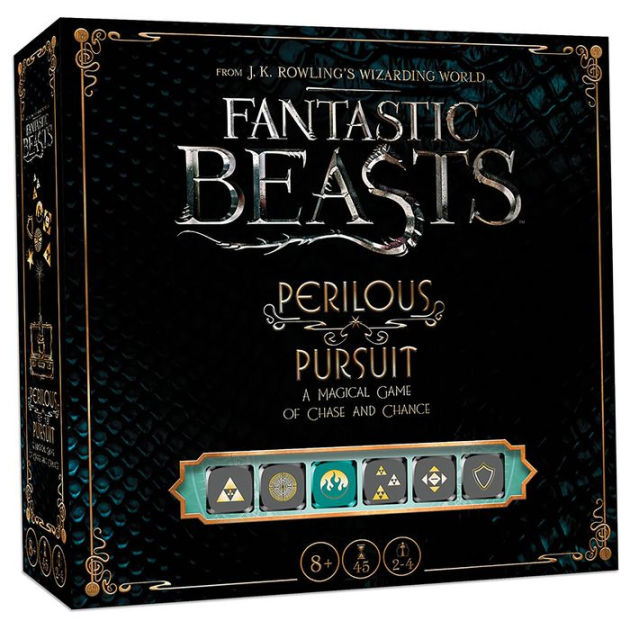 USAOPOLY: Fantastic Beasts The Search 1, 000Piece Premium Puzzle | Fantasti Fantastic Beasts Perilous Pursuit Magical Game of Chase \u0026 Chance Board Game