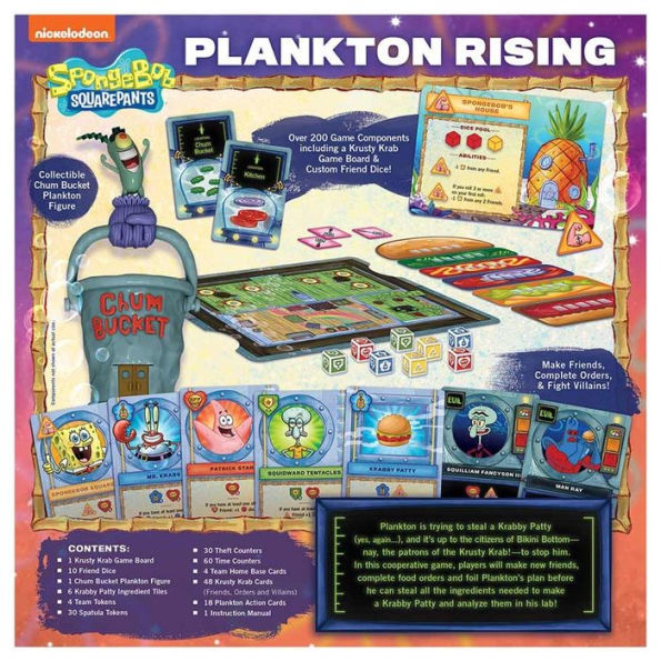 SpongeBob SquarePants(TM) Plankton Rising Board Game