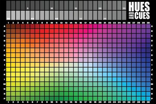 Hues and Cues by Scott Brady