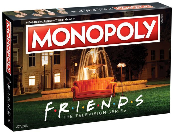  USAOPOLY CLUE: Friends, Solve The Mystery in This Collectible  Clue Game, Featuring Characters & Locations from Friends TV Sitcom Series