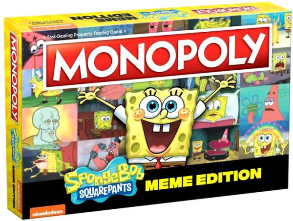 Monopoly: SpongeBob Meme Board Game