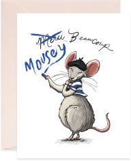 Mousey Beaucoup Greeting Card