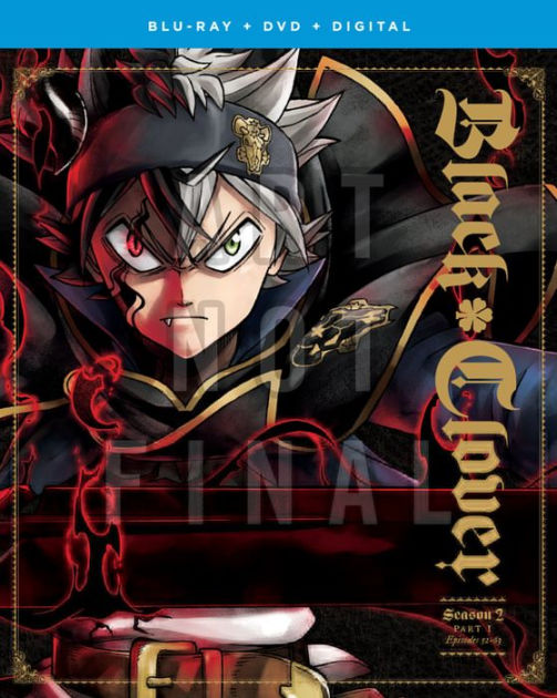 Black Clover Season 2 Blu Ray Black Clover: Season Two - Part One [Blu-ray] by BLACK CLOVER: S.2 P.1