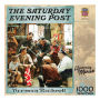 Saturday Evening Post Homecoming Marine 1000 Piece Puzzle