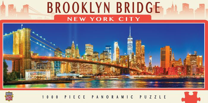 1000, Educa, Brooklyn Bridge, New York - Rare Puzzles