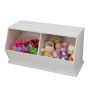 Double Storage Unit in White