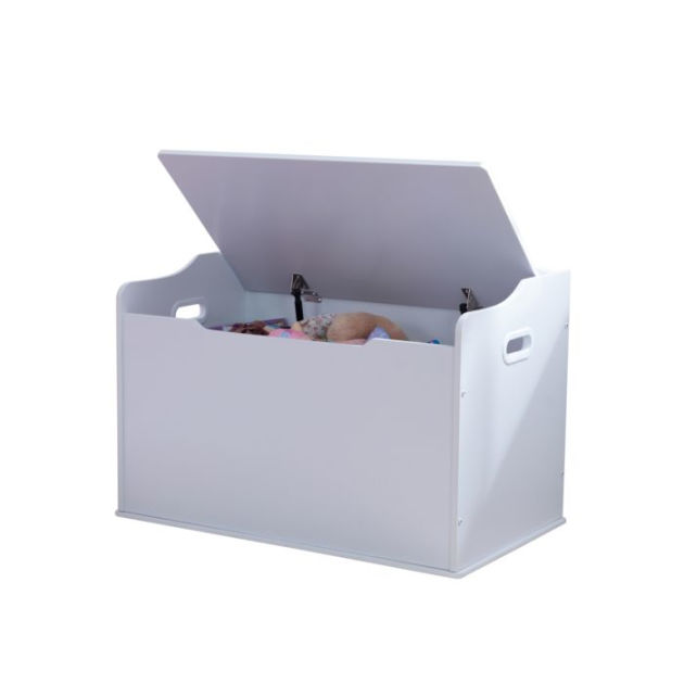 austin toy box white