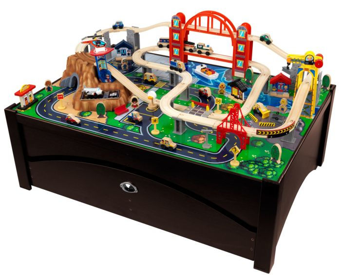 Metropolis Train Table and Set by KidKraft, LP Barnes & Noble®