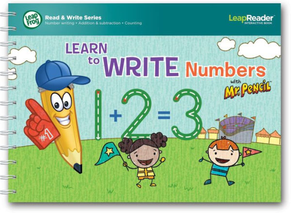 LeapFrogLeapReaderBook: Learn to Write Numbers with Mr. Pencil