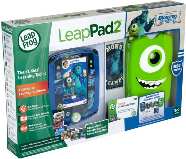 LeapFrog LeapPad2 Monsters University Varsity Edition Bundle