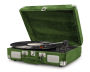 Crosley CR8005D-GV BN Exclusive Cruiser Deluxe Turntable - Green Velvet