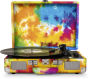 Crosley CR8005D-WSK BN Exclusive Cruiser Deluxe Turntable - Woodstock Tie Dye
