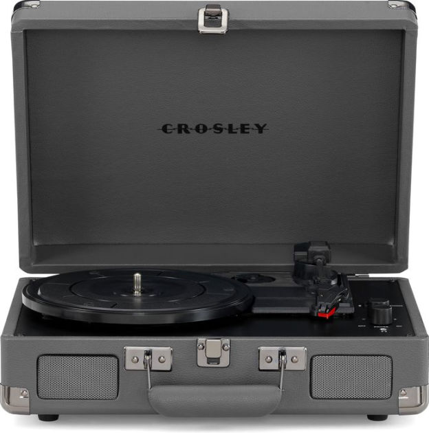 Crosley Cruiser Plus Record Player- Slate by Crosley Radio