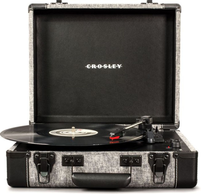 Crosley Cruiser Plus Record Player- Slate by Crosley Radio