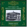 Great Singers at the Berlin State Opera