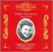 Title: Zinka Milanov sings Verdi, Artist: Zinka Milanov