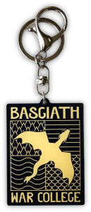Basgiath War College Emblem Fourth Wing Keychain