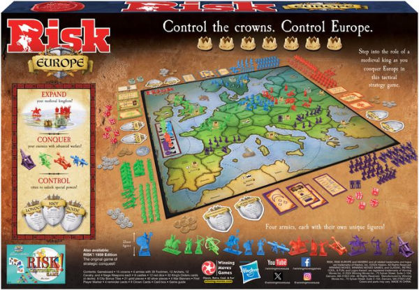 Risk Europe Board Game