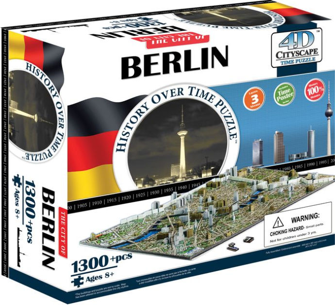 4D CITYSCAPE PUZZLE BERLIN 714832400227 Item Barnes & Noble®