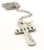 Hammered Faith Necklace