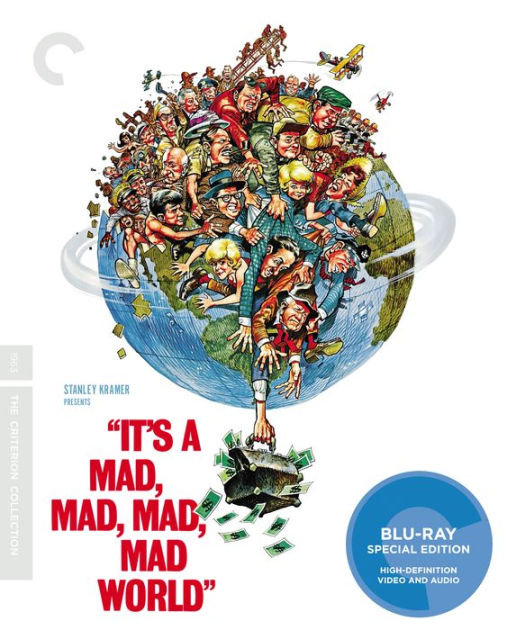 It's a Mad, Mad, Mad, Mad World [Criterion Collection] [Blu-ray] by Stanley  Kramer, Stanley Kramer, Blu-ray