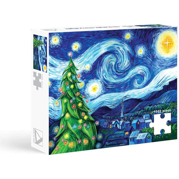 Silent Night, Starry Night 1000 piece Puzzle by Allport Editions