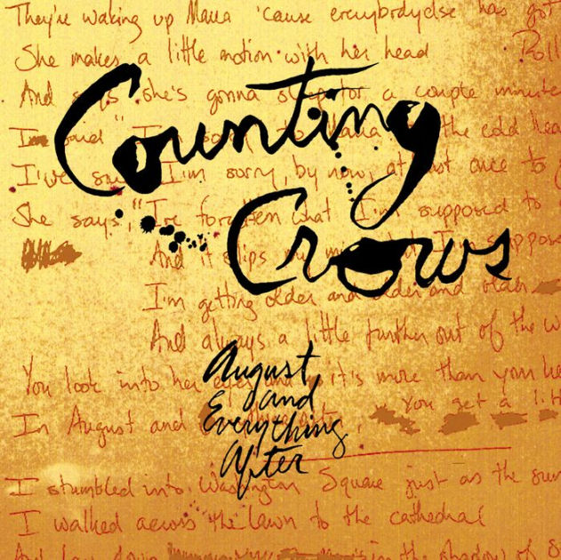 counting crows august and everything after lyrics