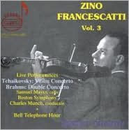 Title: Zino Francescatti, Vol. 3, Artist: Zino Francescatti