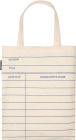 Library Card Tote
