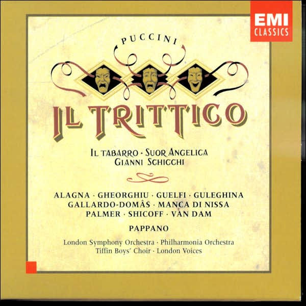 Puccini: Il Trittico By Antonio Pappano | 724355658722 | CD | Barnes ...