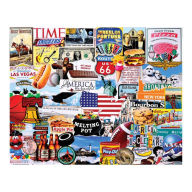 Title: White Mountain Puzzles I Love America - 1000 Piece Jigsaw Puzzle